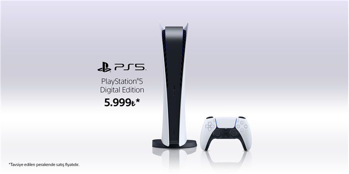PlayStation 5 Dijital Sürüm Piyasaya Çıkıyor