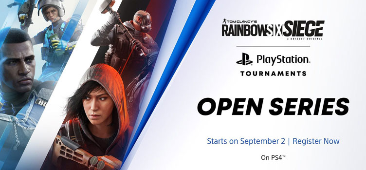 Rainbow Six Siege, Playstation Tournaments Açık Seri’ye Katılıyor