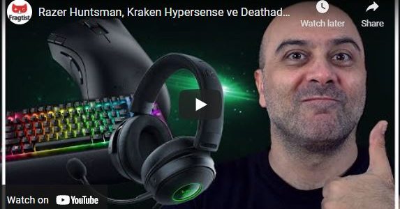 Razer Huntsman, Kraken Hypersense ve Deathadder X Hyperspeed İncelemesi