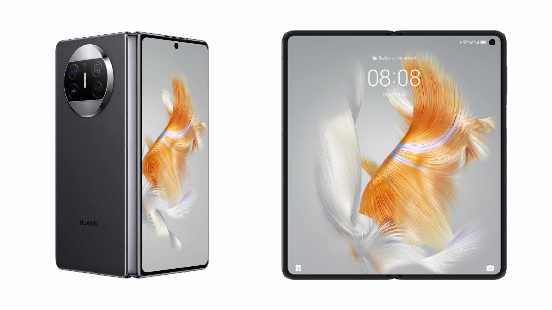 Ultra ince Katlanabilir Akıllı Telefon HUAWEI Mate X3 Fragtist