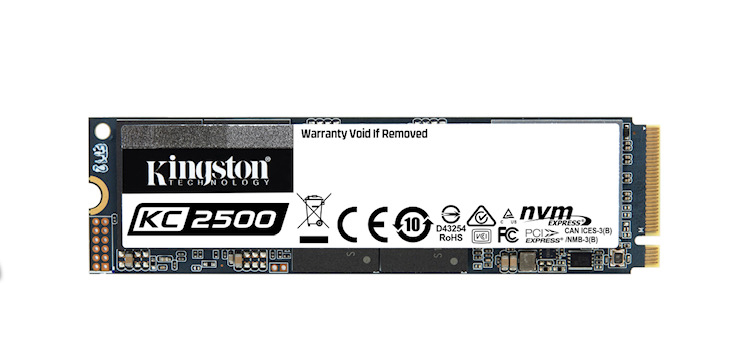 Kingston KC2500 NVMe PCIe SSD Duyuruldu
