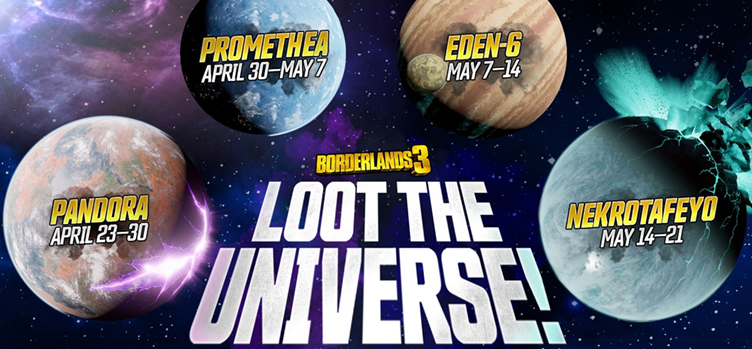 Borderlands 3 Loot the Universe