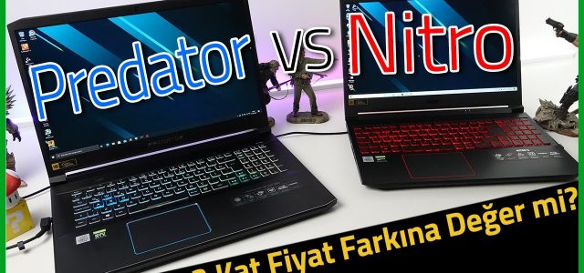 Unreal Engine’de Oyun Yapma Testi! | Acer Predator Helios 300 vs Nitro 5