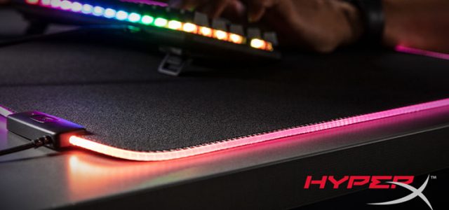 HyperX Pulsefire Mat RGB Mouse Pad, Oyun Dünyasını Aydınlatıyor