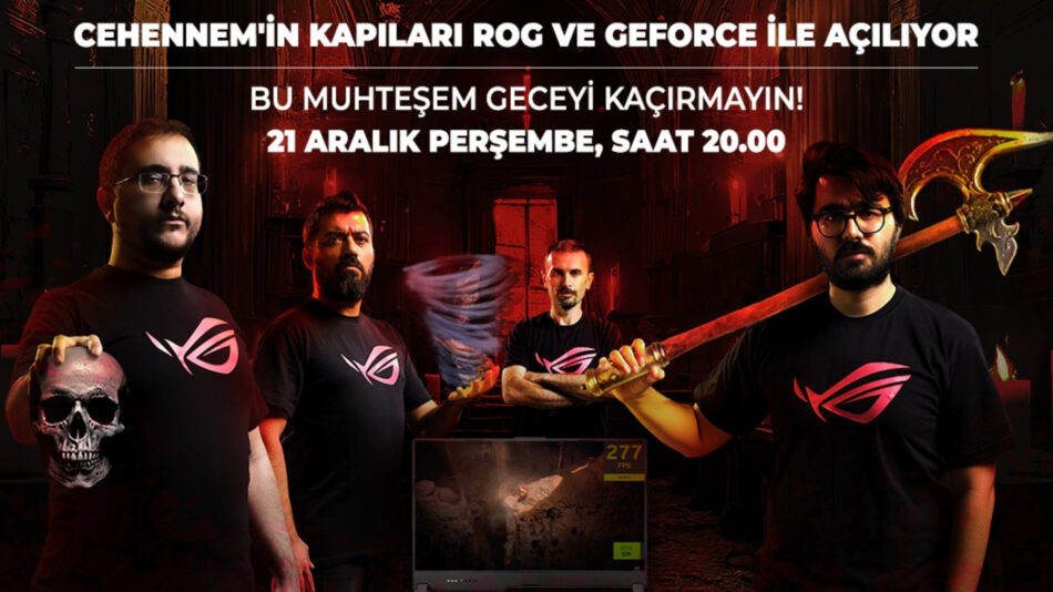 ASUS ROG'dan En Uzun Geceye Özel Diablo Yarışması