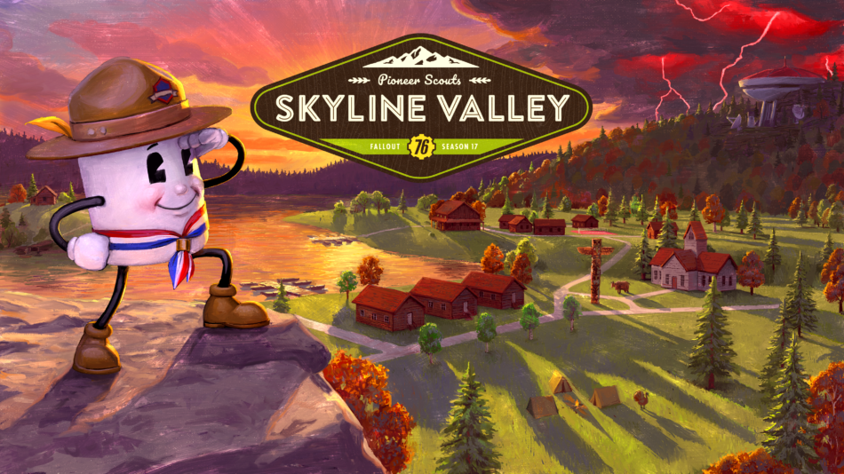 Fallout 76: Skyline Valley'in Çıkışıyla Çorak Topraklar Genişliyor