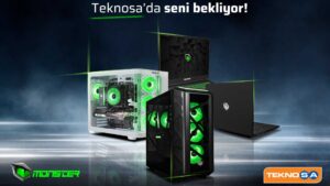 Monster ve Teknosa'dan İş Birliği! Mağazalarda Özel Alanlar Kuruldu