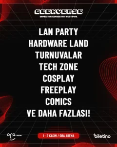 GeekVerse İstanbul 2025 Sahnesini Açıyor: Oyun Başlasın, Kostümler Hazırlansın!